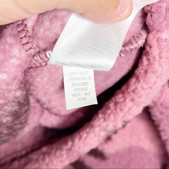 OLD NAVY Pink Camo Teddy Jacket  - Picture 7 of 7